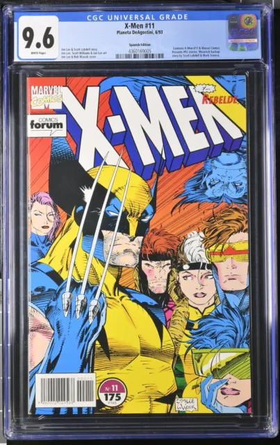X-Men #11 Cgc 9.6 Not 9.8 Wp Super Rare Spanish Price Var. Rarer Than Pressman