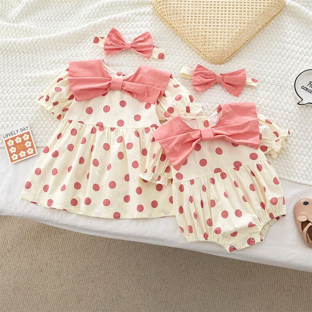 Set abito tuta floreale arricciacapelli neonata bambina neonata fascia