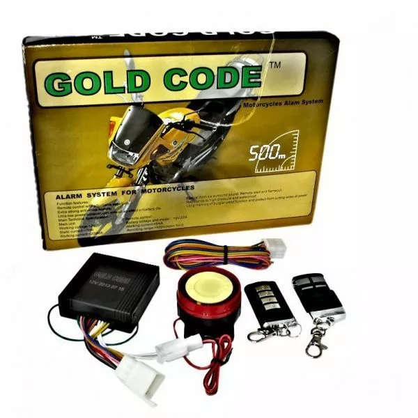 Antifurto Universale Moto Kit Completo Gold Code Blocco Iniezione Con Telecomand