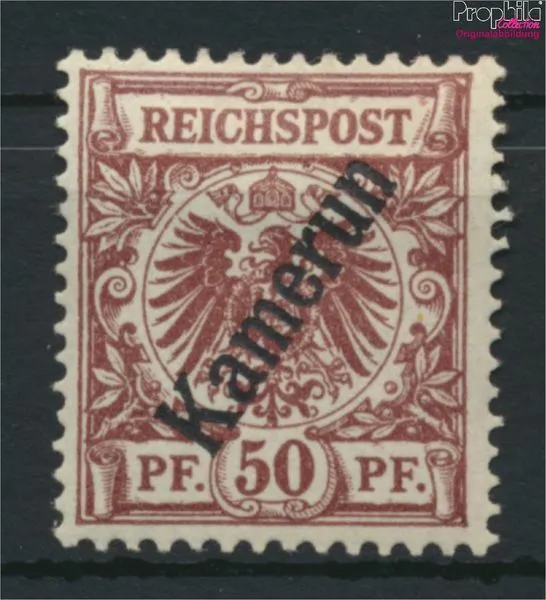 Briefmarken Kamerun (Dt. Kolonie) 1897 Mi 6 mit Falz(9119893