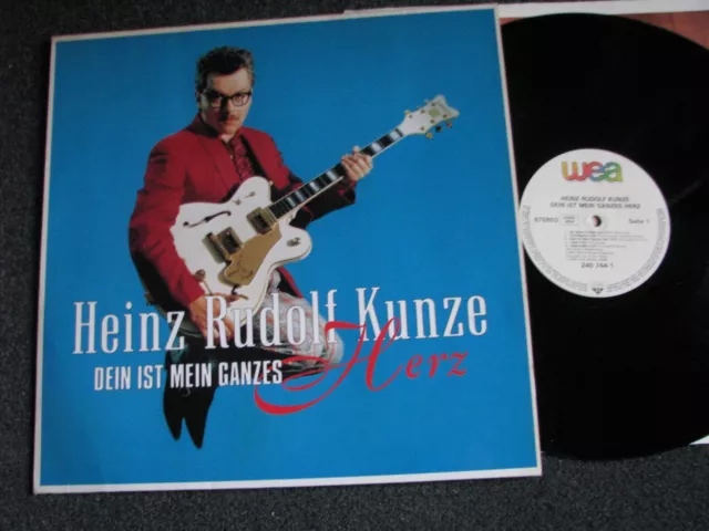 Heinz Rudolf Kunze-Dein ist mein ganzes Herz LP-1985 Germany-WEA-240 744 1