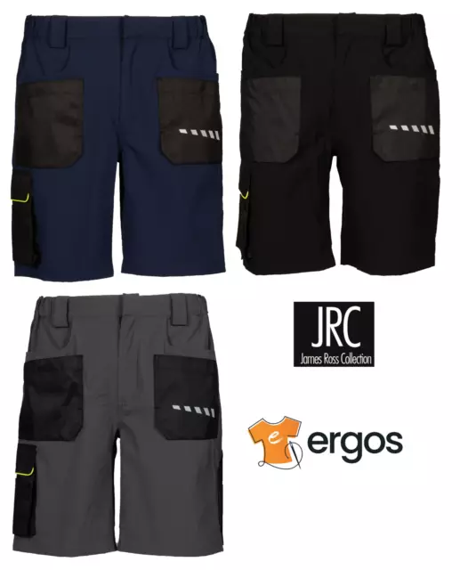 JRC Pantaloncino TONALE SHORTS Bermuda Impermeabile Elasticizzato Multitasche