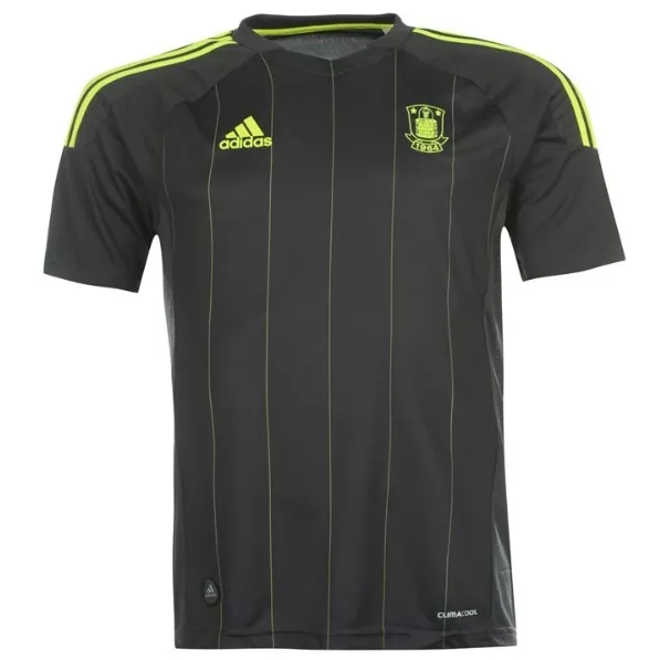 Adidas Bröndby Kopenhagen Trikot Schwarz Gelb Größe S,M,L,XL,XXL Neu mit Etikett