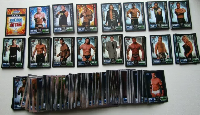 Topps Slam Attax 2008 Wrestling Cards Foil, Limited Editions, Ect Variants (e36)