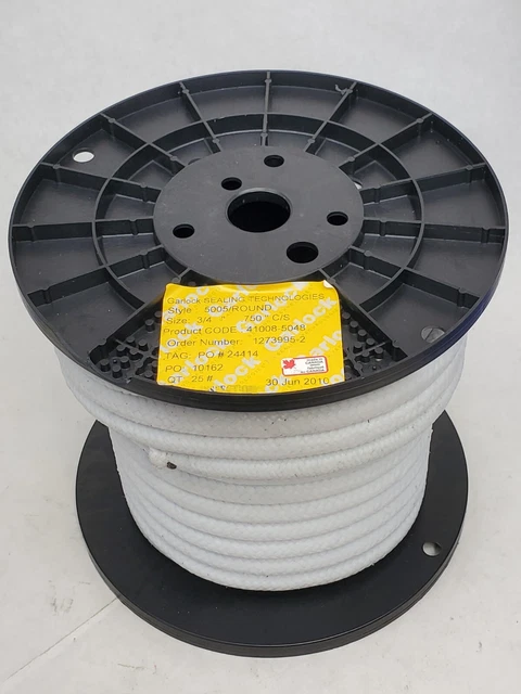 1' Foot Per -  GARLOCK PACKING SEALING ROUND, 3/4" (.750") CS, 41008-5048 (HR)