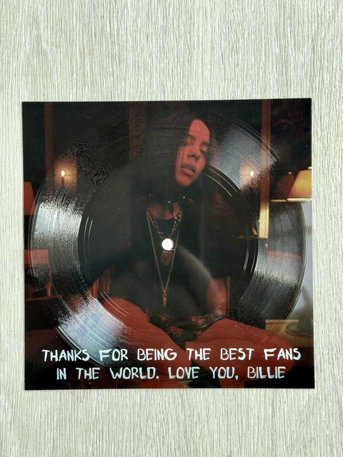 BILLIE EILISH - Bad Guy - Mega Rare Flexi Disc Single