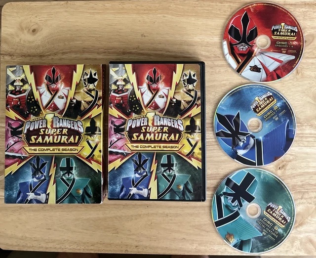 SABAN'S POWER RANGERS Super Samurai The Complete Season (DVD) RARE