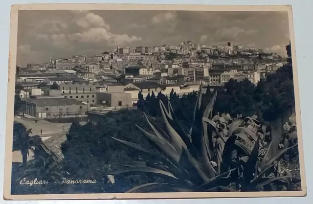 CARTOLINA Cagliari - Panorama. Viaggiata 1940