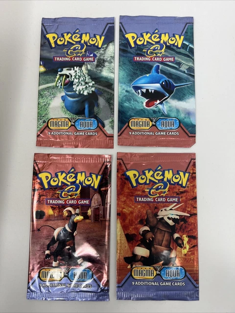 Pokemon Team Magma Vs Team Aqua Booster Pack FOR SALE! - PicClick UK