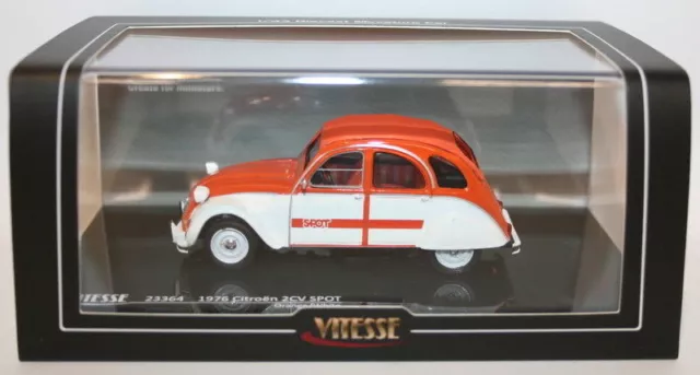 VITESSE 1/43 SCALE L120 - Citroen 2cv Paris-Persepolis