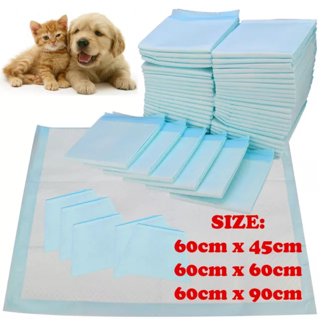 Heavy Duty Large Puppy Pet Training Wee Pee Toilet Pads Pad Floor Mats Dog Cat