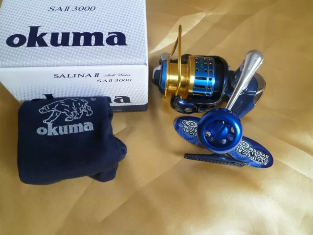 OKUMA SALINA II 3000 Saltwater Fishing Spinning Reel /23kg drag