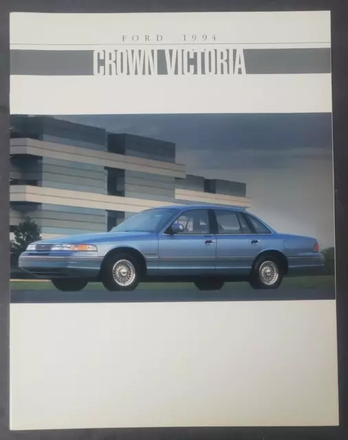 1994 Ford Crown Victoria S LX Dealership Sales Brochure Canada