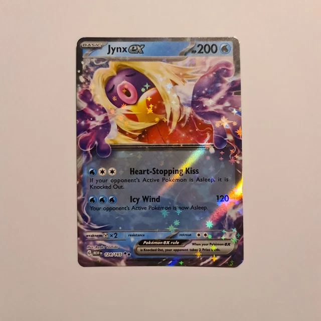 Jynx EX 124/165 - Scarlet & Violet 151 TCG - Pokemon Card English