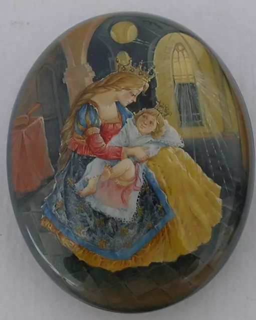 Russische Lupenmalerei! Märchen"Nussknacker". SCHÖNES GESCHENKIDEE!!!!!!!!