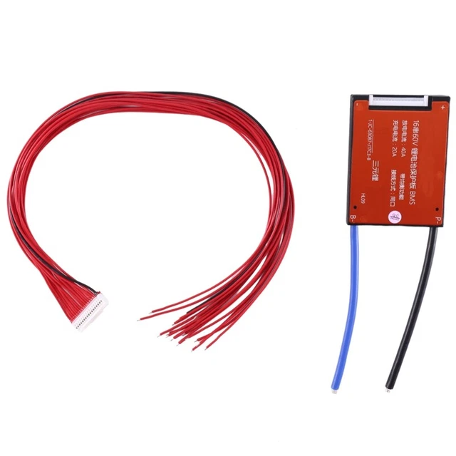 BMS 12S Für LiFePO4 Akku – 38,4 V, 30 A, Mit Balance-Draht & Temperaturschutz