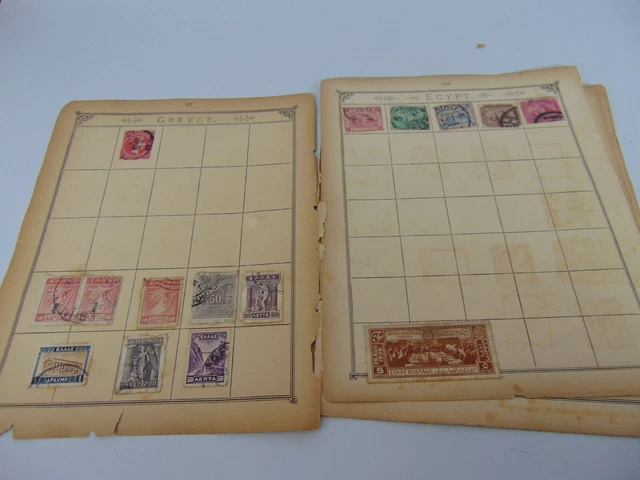 19th CENTURY EARLY 20th POSTAGE STAMP GREECE TURKEY CYPRUS EGYPT