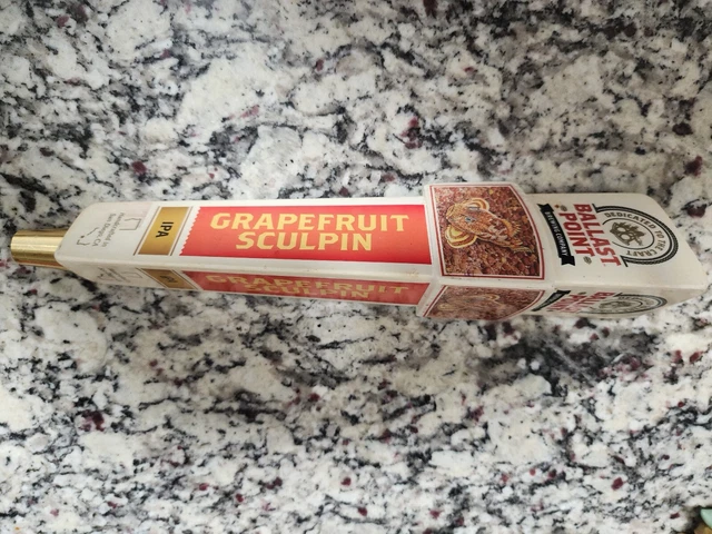 Ballast Point Grapefruit Sculpin Beer Tap Handle Used