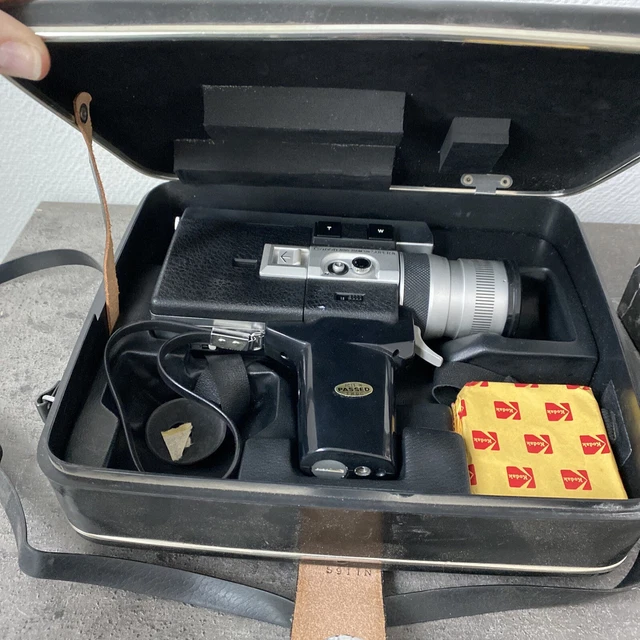 Caméra Canon Auto Zoom 518 Super 8 - Avec Boîte De Rangement - Non Testée (occasion)