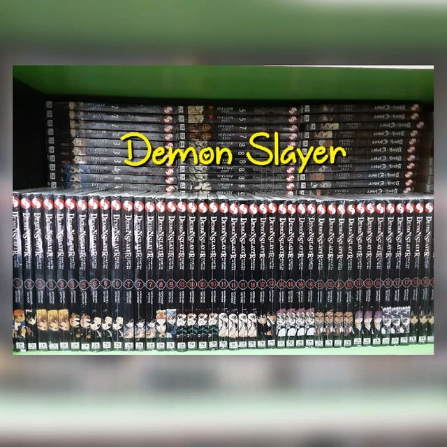 DEMON SLAYER COMIC Kimetsu No Yaiba Manga Vol 123 Full Set English