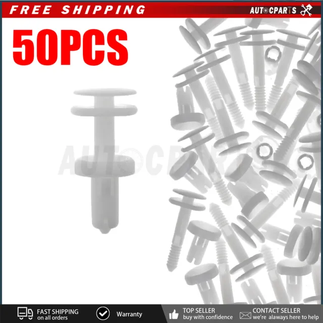 50pcs Door Trim Panel Push Type Retainer Clip 15960325 for GMC Truck Chevy Buick