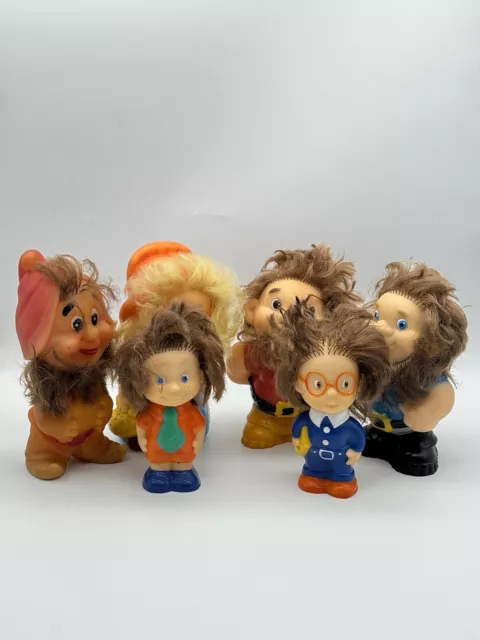 DDR Puppen Cartoon Spielzeug Gummi Puppe UdSSR Figur Souvenir Rarität