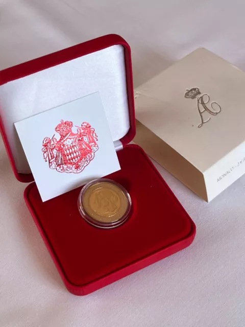 Monaco 2 Euro 2011 - Albert & Charlene BU in Coffret