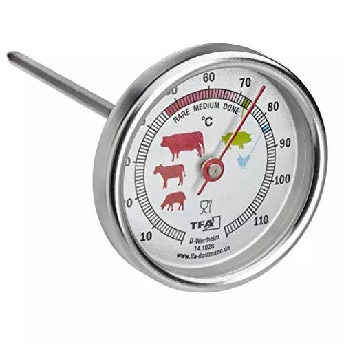 TFA 14.1028 Thermomètre à viande inox