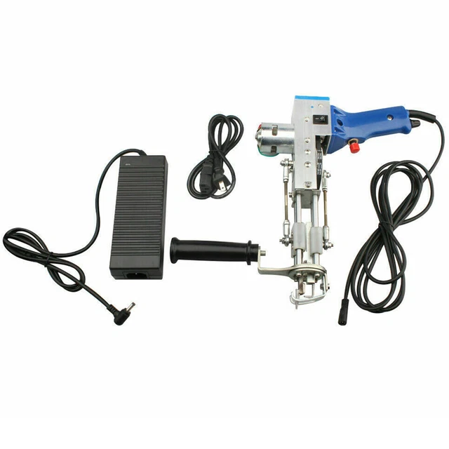 1pc Electric Loop Pile Type Carpet Weaving Machine Hand Tufting Rug Making Ze