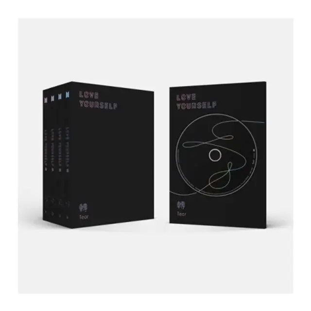BTS LOVE YOURSELF  ""Tear"" 3. Album zufällige Version. CD+P.Buch+M.Buch+Fotokarte