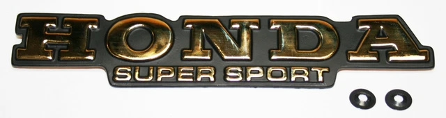NEW Honda CB750F 1978 Side Cover Emblem With Attachment Clips - Replaces 87127-410-770