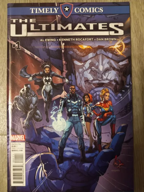 Timely Comics The Ultimates #1 (2016) - Unread Nice Nm Range Copy -