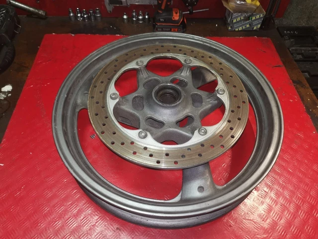 Jante, roue avant avec disque bon état  origine  600 XJ S N  DIVERSION