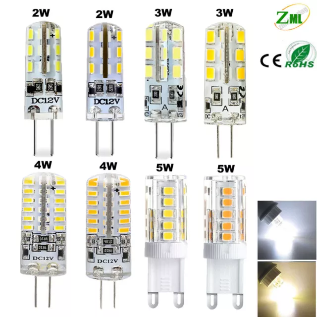 G9 G4 LED Bulb 2W 3W 4W 5W Halogen Capsule Light Lamps Corn Bulb 12V/220V Bulbs