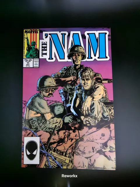 THE 'NAM Marvel Comics No. 11 "...'Tis The Season" 1988 Doug Murray RAW