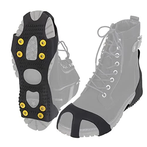 ALPIDEX Crampons Antidérapants Chaussures Pointe Recharge Glace Neige Tractio...