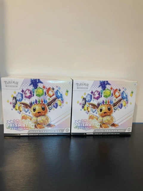 Prismatic Evolutions Poku00e9mon Scarlet & Violet - Elite Trainer