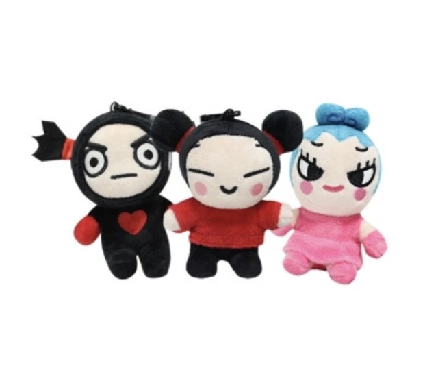 Pucca Garu Ringring Sewing Bag Key Ring Chain Keyring 4.7in doll + Tracking Num