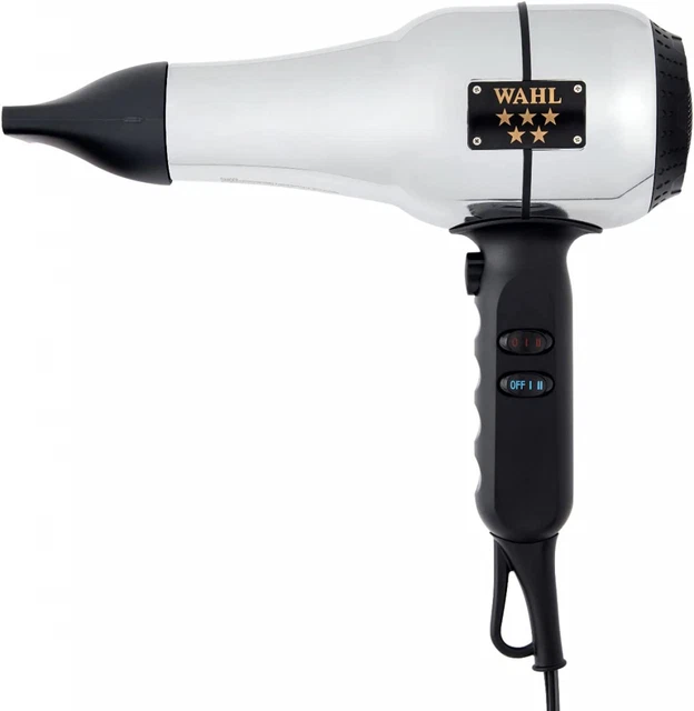 Wahl Professional 5054 5-Star Series Ionic Retro-Chrome Design Barber Hair Dryer