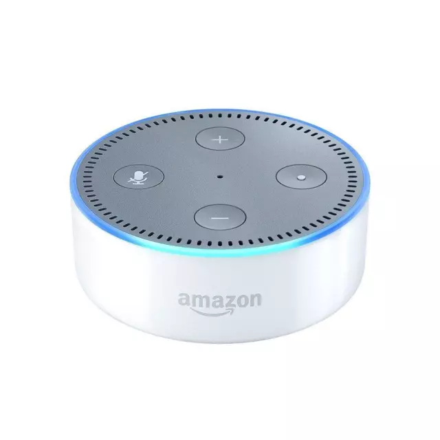 Amazon Echo Dot 2. Generation intelligenter Lautsprecher Alexa weiß