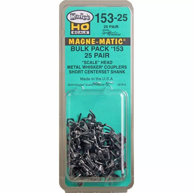 No.153 Scale Whisker Bulk Pack (25 pairs) Kadee 153-25