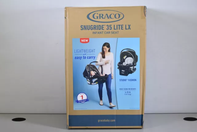 GRACO SnugRide 35 Lite LX Infant Car Seat - Studio (Model #: 2110186)