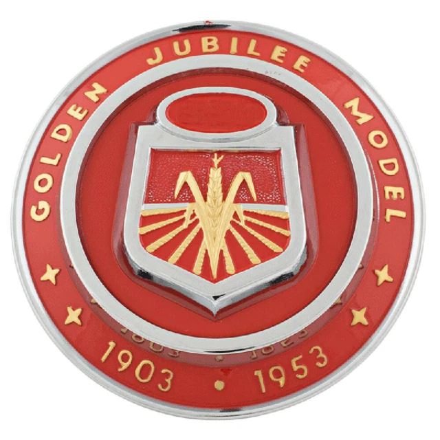 1953 Hood Emblem Fits Ford Tractor Golden Jubilee NAA16600A