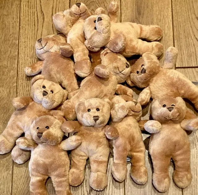 10 x 🧸Soft TEDDY BEARS - Great for Party-bags/Dress Up/Fundraising! Brand NEW!