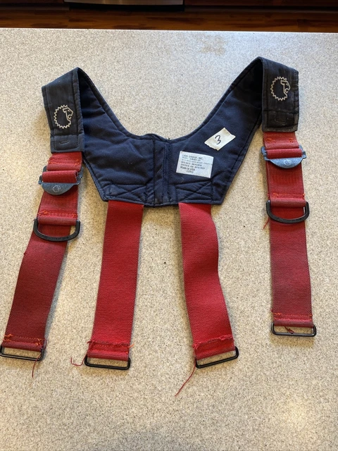 Firefighter Padded Suspenders Black Parachute Style Turnout Pants Lion Apparel Firefighter Padded Suspenders Black Parachute Style Turnout Pants Lion Apparel