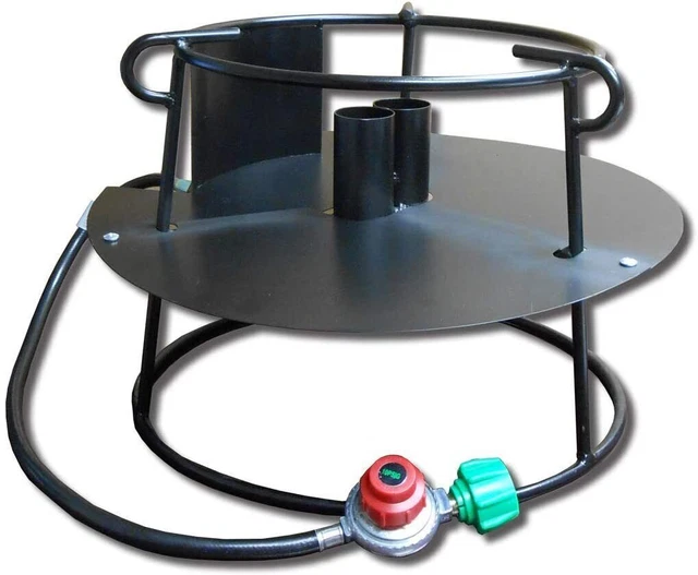 GAS PROPANE COOKER Double Jet Burner Outdoor Camping Picnic Stove BBQ