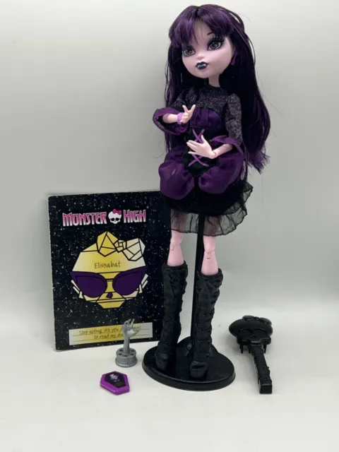 Monster High Doll Elissabat Frights Action Camera Complete 2013