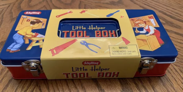 SCHYLLING TIN TOOL Box Toy $19.99 - PicClick