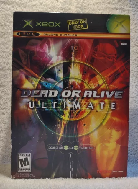 Dead or Alive Ultimate 1 & 2 (Xbox 2004) CIB w/ Trading Card NEAR MINT FREE SHIP