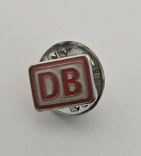 Deutsche Bahn DB Railway Logo Pin Badge – German Train Enamel Plug Badge Art. 6045